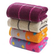Gentle Meow Set of 4 European Hand Cotton Bath Towels Washcloth Family Towels Set 75*34cm