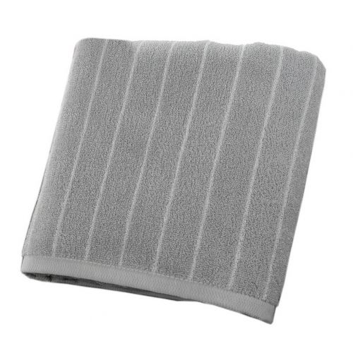 Gentle Meow Stripes Beach Towels Family Bath Towels Spa/Hotel/Sports Towel 130*73cm Gray