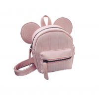 Retro Pink Ear Toddler Backpack Kindergarten Bag Travel Kids Backpacks Purse