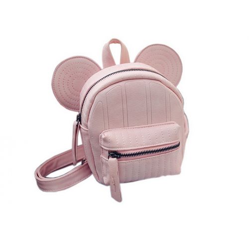 Retro Pink Ear Toddler Backpack Kindergarten Bag Travel Kids Backpacks Purse