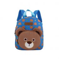 Cute Bear Kids School Bag Toddler Backpack Camping Travel Backpacks Purse Blue